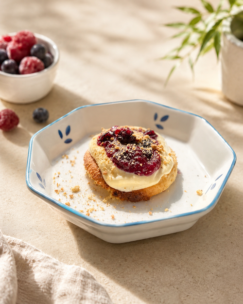 Blueberry Lime Cheesecake Cookie